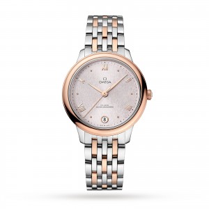 Omega de ville prestige co-axial master chronometer 34mm ladies watch silver O43420342002003